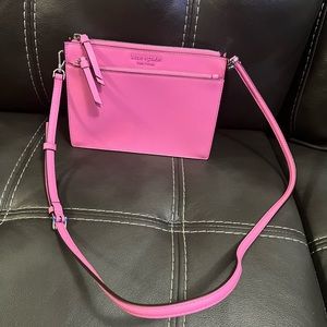 Kate spade bubblegum pink crossbody purse